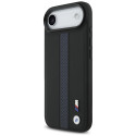 BMW pouzdro M Perforated Stripe Logo MagSafe pro iPhone 17 Air – modré