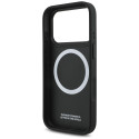 BMW pouzdro M Perforated Stripe Logo MagSafe pro iPhone 17 Pro – červené