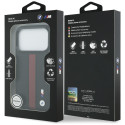 BMW pouzdro M Perforated Stripe Logo MagSafe pro iPhone 17 Pro – červené