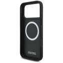 BMW kožené pouzdro M Perforated Stripe Logo MagSafe pro iPhone 17 Pro Max – červené