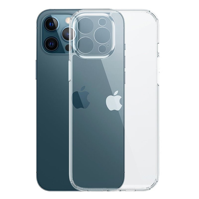 JOYROOM Crystal Series JR-BP854 Hybridní kryt s ochranou kamery pro iPhone 12, čirý