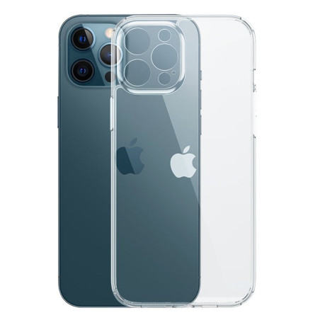 JOYROOM Crystal Series JR-BP854 Hybridní kryt s ochranou kamery pro iPhone 12, čirý