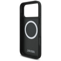 BMW pouzdro M Perforated Stripe Logo MagSafe pro iPhone 17 Pro Max – modré