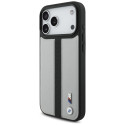 BMW MagSafe pouzdro M Perforated Stripe Logo pro iPhone 17 Pro Max – šedé