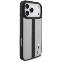 BMW MagSafe pouzdro M Perforated Stripe Logo pro iPhone 17 Pro Max – šedé