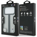 BMW MagSafe pouzdro M Perforated Stripe Logo pro iPhone 17 Pro Max – šedé