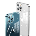 JOYROOM Crystal Series JR-BP854 Hybridní kryt s ochranou kamery pro iPhone 12, čirý