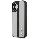 BMW pouzdro M Perforated Stripe Logo MagSafe pro iPhone 17 – šedé