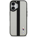 BMW pouzdro M Perforated Stripe Logo MagSafe pro iPhone 17 – šedé