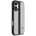 BMW pouzdro M Perforated Stripe Logo MagSafe pro iPhone 17 – šedé