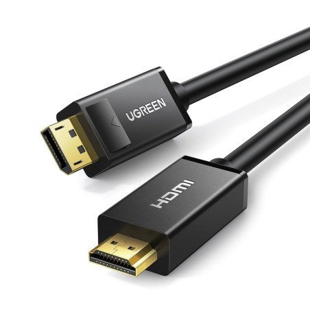 Kabel DisplayPort - HDMI Ugreen DP101 4K 3 m - černý