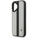 BMW pouzdro M Perforated Stripe Logo MagSafe pro iPhone 17 – šedé