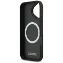 BMW pouzdro M Perforated Stripe Logo MagSafe pro iPhone 17 – šedé