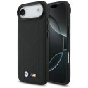 BMW M Quilted Logo MagSafe kryt pro iPhone 17 Air – černý