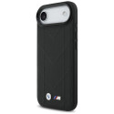 BMW M Quilted Logo MagSafe kryt pro iPhone 17 Air – černý