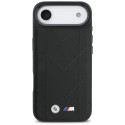 BMW M Quilted Logo MagSafe kryt pro iPhone 17 Air – černý