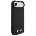 BMW M Quilted Logo MagSafe kryt pro iPhone 17 Air – černý