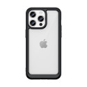 AG PREMIUM Zesílené pouzdro s pružným rámem pro iPhone 15 Pro Max Outer Space - černé