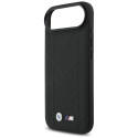 BMW M Quilted Logo MagSafe kryt pro iPhone 17 Air – černý
