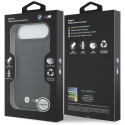 BMW M Quilted Logo MagSafe kryt pro iPhone 17 Air – černý