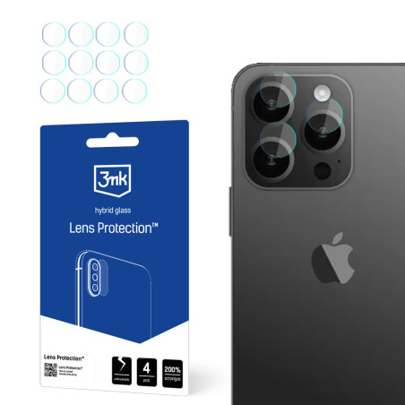 Ochranné sklo 3mk Lens Protection iPhone 15 Pro (kamera)