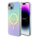 Kryt Guess GUHMP15MHITSQ pro iPhone 15 Plus - tyrkysový