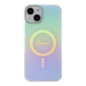 Kryt Guess GUHMP15MHITSQ pro iPhone 15 Plus - tyrkysový