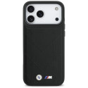 BMW pouzdro M Quilted Logo MagSafe pro iPhone 17 Pro Max – černé