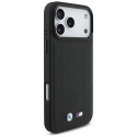 BMW pouzdro M Quilted Logo MagSafe pro iPhone 17 Pro Max – černé