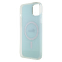 Kryt Guess GUHMP15MHITSQ pro iPhone 15 Plus - tyrkysový