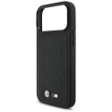 BMW pouzdro M Quilted Logo MagSafe pro iPhone 17 Pro Max – černé