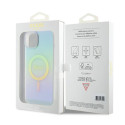 Kryt Guess GUHMP15MHITSQ pro iPhone 15 Plus - tyrkysový