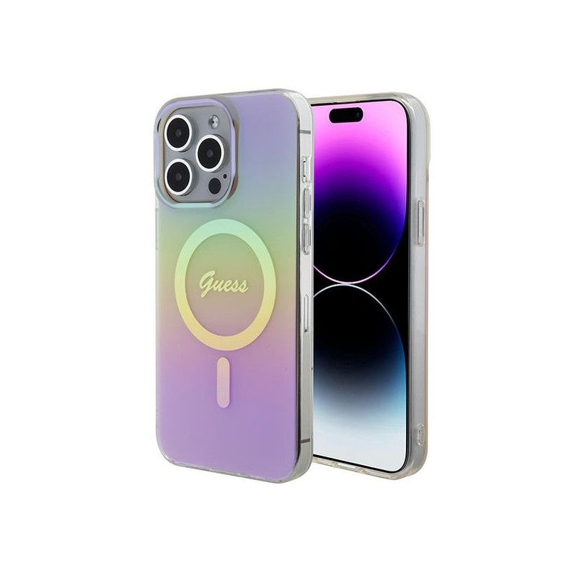 Kryt GUESS GUHMP15XHITSP pro iPhone 15 Pro Max - růžová (pink/pink)