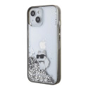Kryt Karl Lagerfeld LIQUID GLITTER Choupette iPhone 15