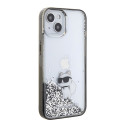 Kryt Karl Lagerfeld LIQUID GLITTER Choupette iPhone 15