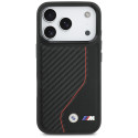 BMW MagSafe pouzdro M Carbon Line & Logo pro iPhone 17 Pro – červené