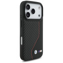 BMW MagSafe pouzdro M Carbon Line & Logo pro iPhone 17 Pro – červené