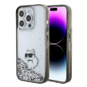 Kryt Karl Lagerfeld CHOUPETTE Liquid Glitter pro iPhone 15 Pro Max