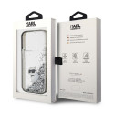 Kryt Karl Lagerfeld CHOUPETTE Liquid Glitter pro iPhone 15 Pro Max