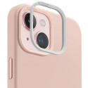 Pouzdro UNIQ Lino HUE Magclick pro iPhone 15 - růžové