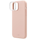 Pouzdro UNIQ Lino HUE Magclick pro iPhone 15 - růžové