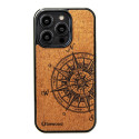 Pouzdro Bewood TRAVELER pro iPhone 15 Pro merbau