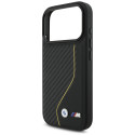 BMW pouzdro M Carbon Line & Logo MagSafe pro iPhone 17 Pro – žluté