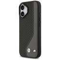 BMW M Carbon Logo MagSafe kryt pro iPhone 17 – černo-šedý