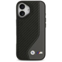 BMW M Carbon Logo MagSafe kryt pro iPhone 17 – černo-šedý