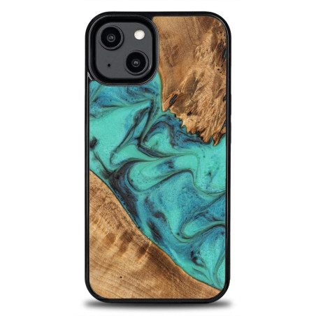 Kryt Bewood UNIQUE Turquoise pro iPhone 15 Plus