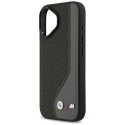 BMW M Carbon Logo MagSafe kryt pro iPhone 17 – černo-šedý