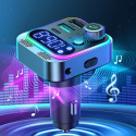 Joyroom FM vysílač/nabíječka do auta 48W PPS/PD/QC3.0 černá (JR-CL16)