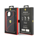Kryt Ferrari FEHCP15SPTWK pro iPhone 15 – černý
