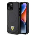 Kryt Ferrari FEHMP15SPTEK pro iPhone 15 - černý